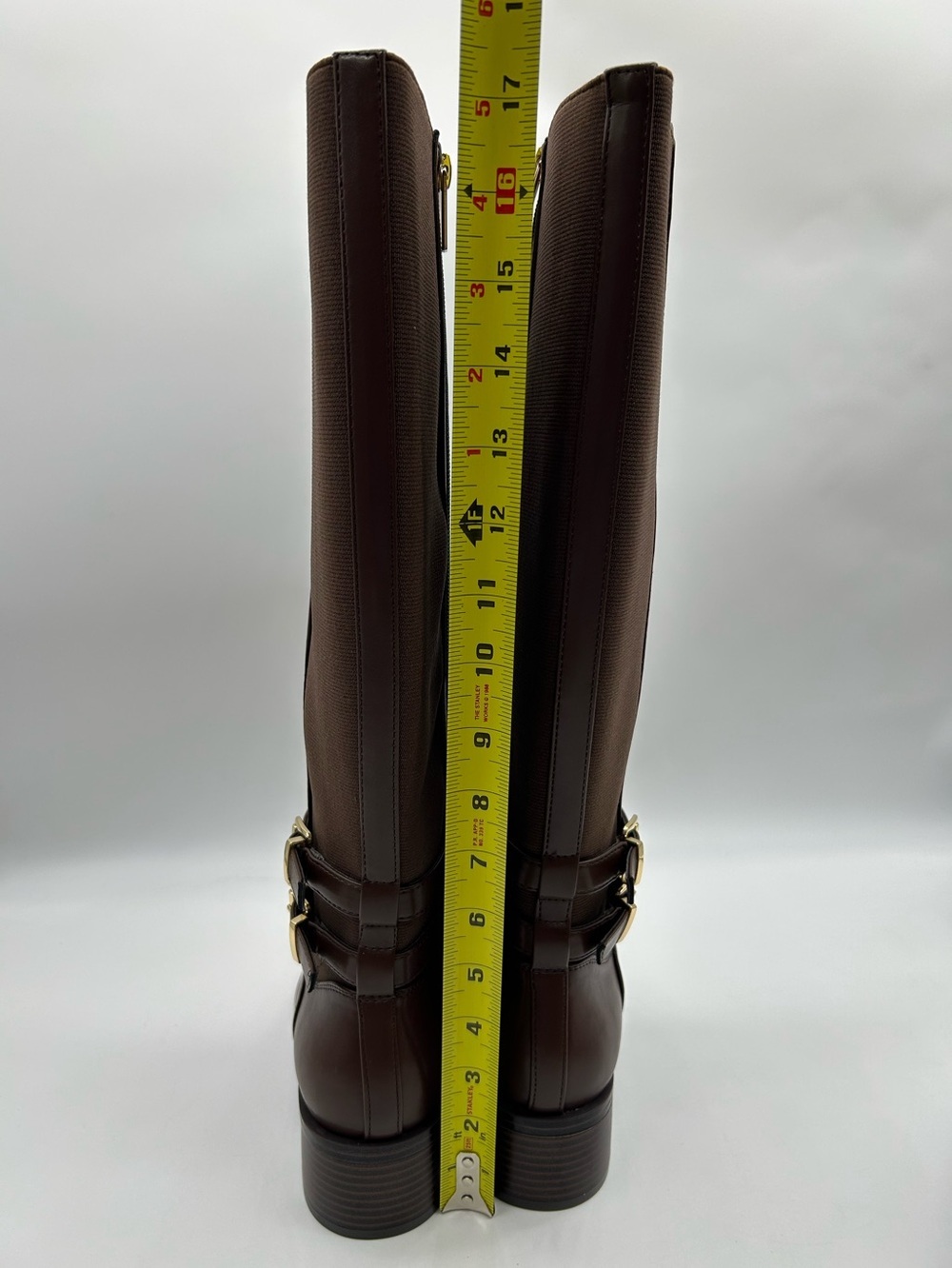Unisa Waylee-J Brown Knee High Riding Boots Side Zipper Women’s Size 6.5M NWB - Picture 10 of 12